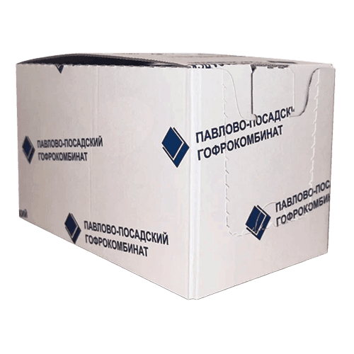 SRP-короб из белёного гофрокартона