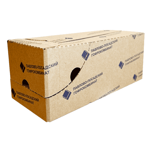 SRP-короб 330x140x130 из бурого микрогофрокартона