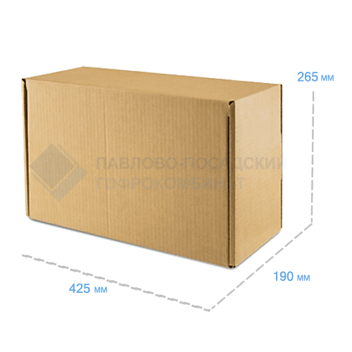 Короб для отправки посылок тип Б №5 425x265x190