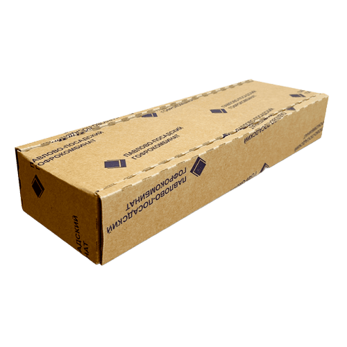 Коробка с отрывной крышкой 380х120х58 бурая